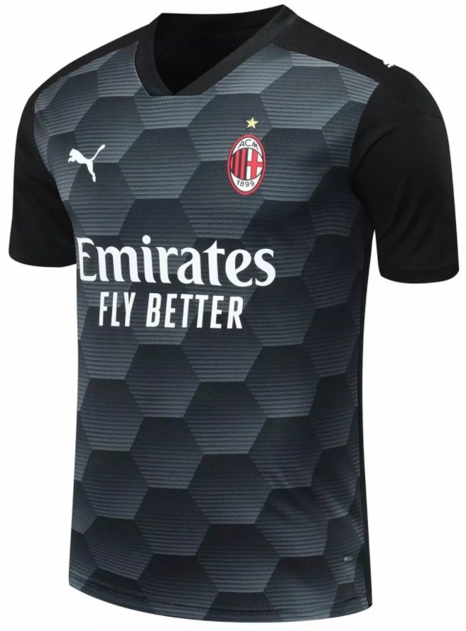 Camisa oficial Puma Milan 2020 2021 III Goleiro
